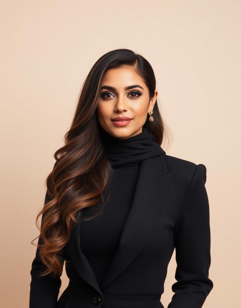Anum Qureshi, Creative Director · Hair